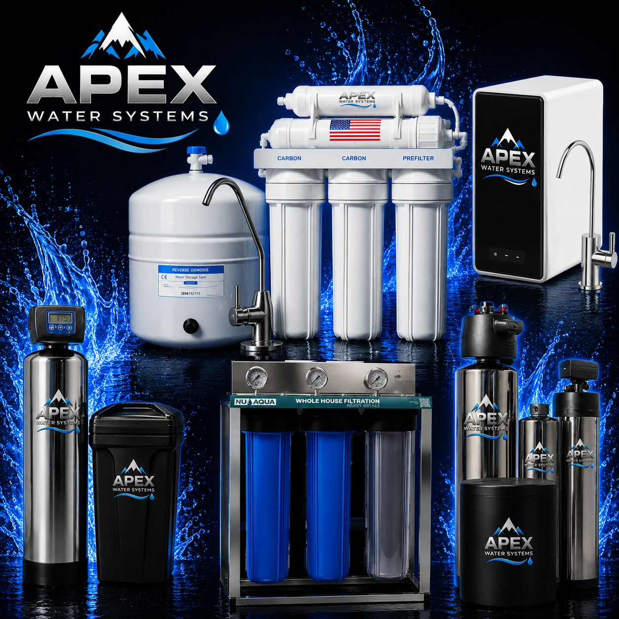 Apex custom whole-home water treatment solutions